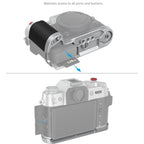 SmallRig 4713C L-Shape Mount Plate with Silicone Handle for FUJIFILM X-T50, silver