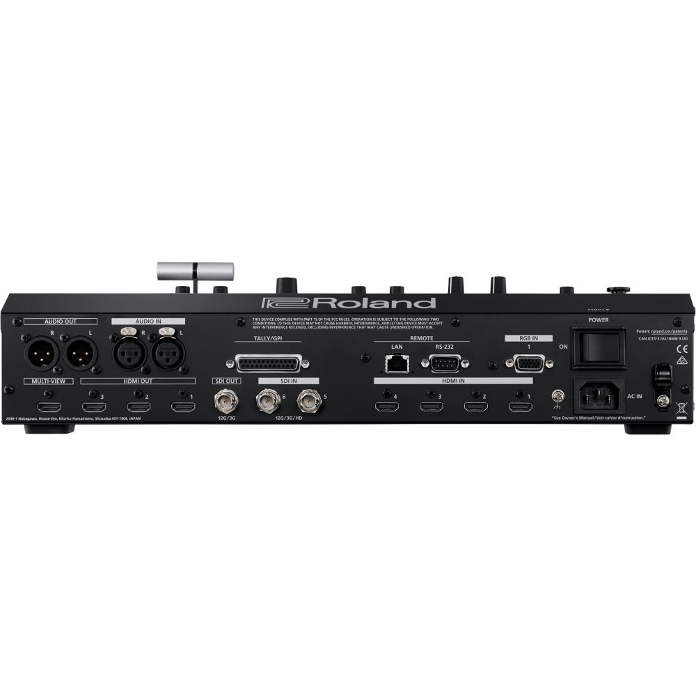 Roland V-600UHD 4K HDR multi-format video switcher