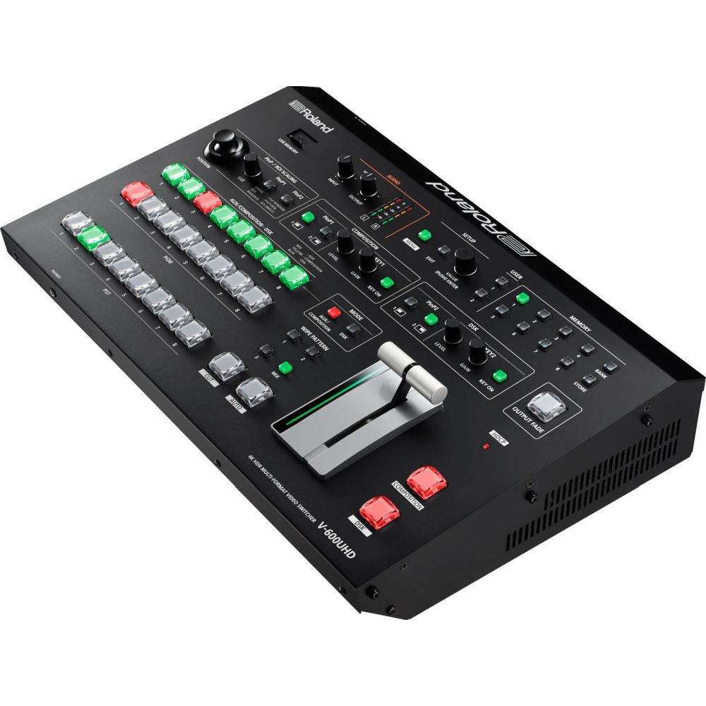 Roland V-600UHD 4K HDR multi-format video switcher