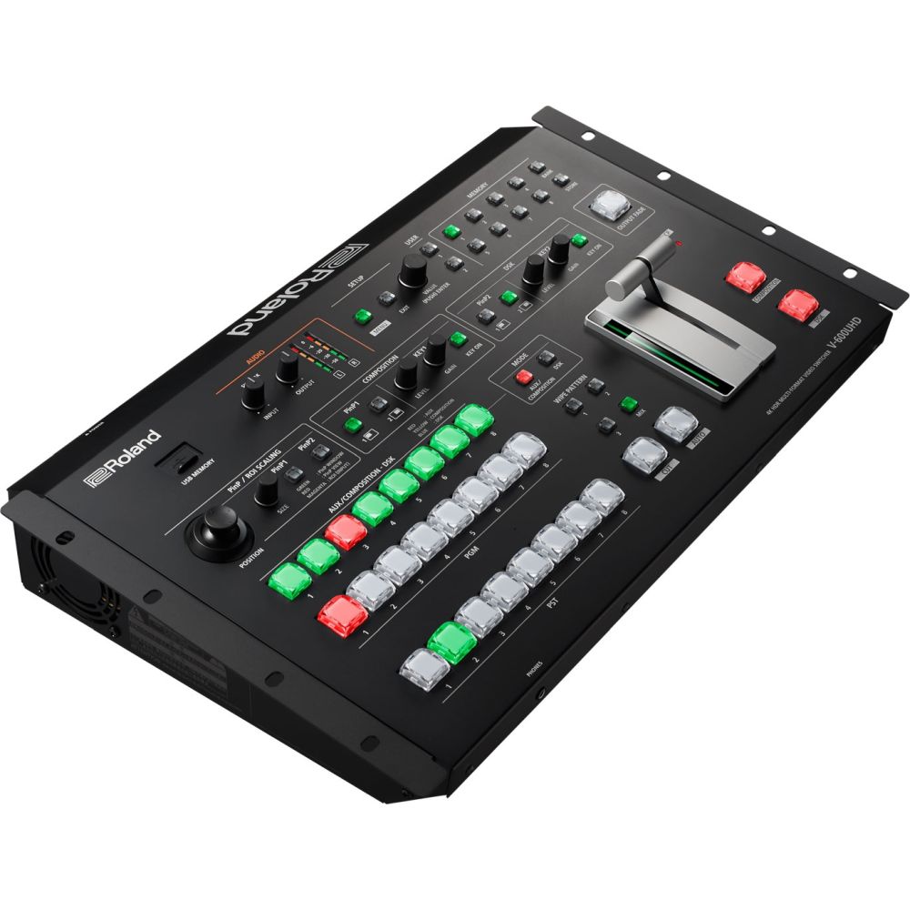 Roland V-600UHD 4K HDR multi-format video switcher