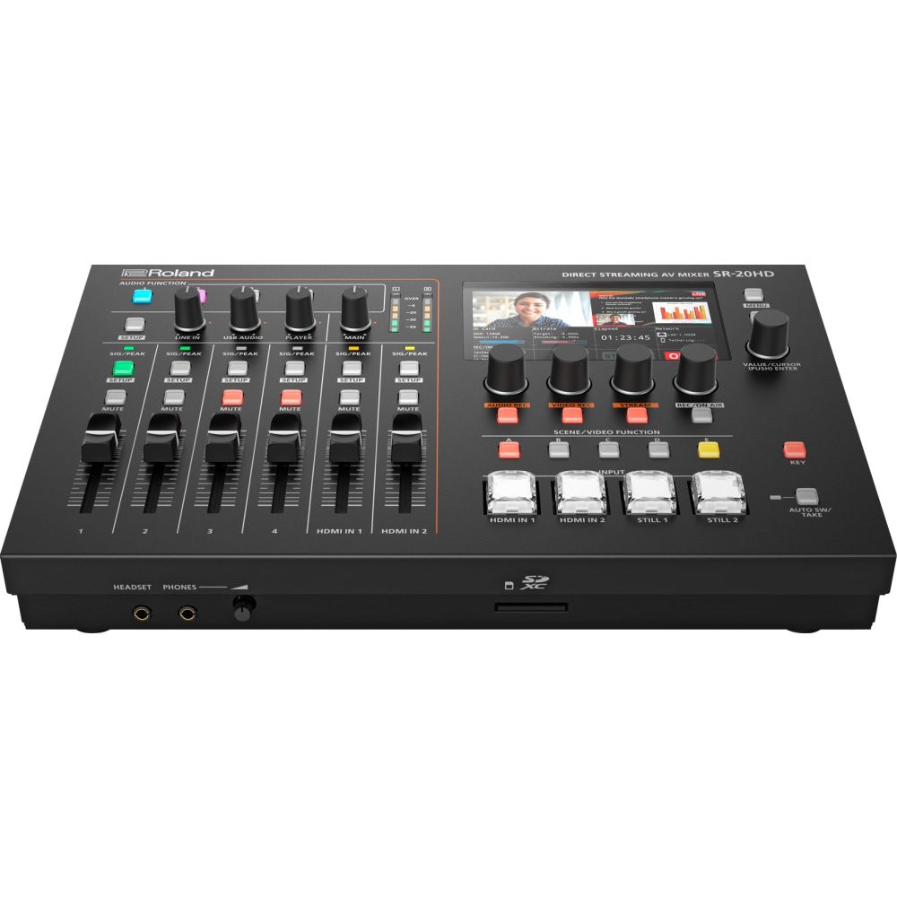 Roland SR-20HD direct streaming av mixer