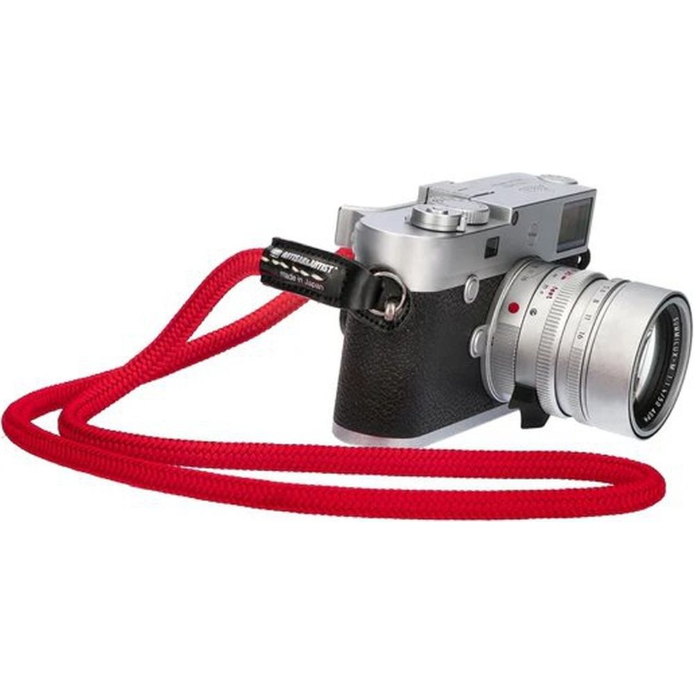 Artisan & Artist ACAM 306A Silk camera strap red