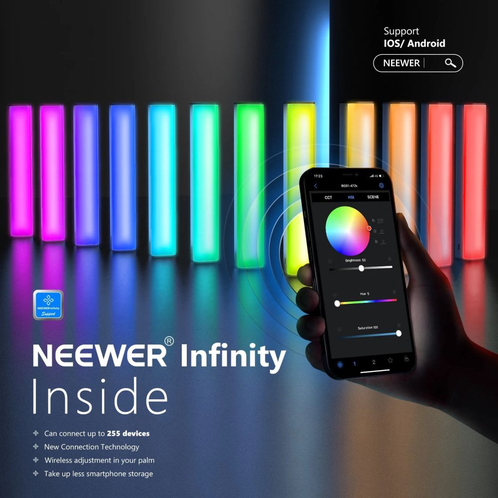 Neewer RGB1 RGB LED magnetic lamp