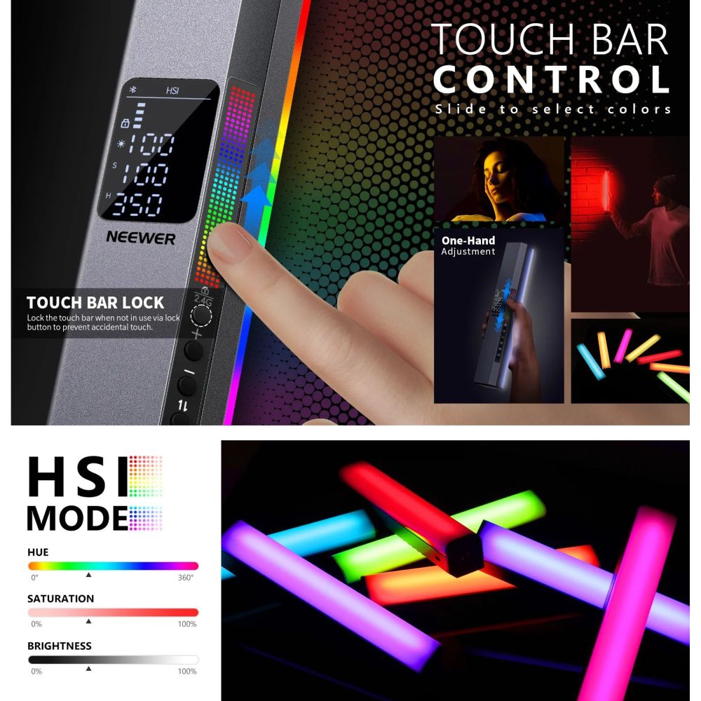 Neewer RGB1 RGB LED magnetic lamp