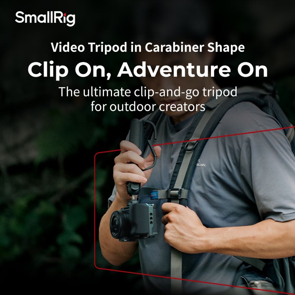 SmallRig 5568 VT-07 Action cam Mantis Tripod in Carabiner Shape