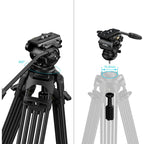 SmallRig 5443 FSD14 FreeSpeed Heavy-Duty Carbon Fiber Tripod