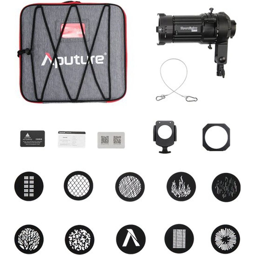 Aputure Spotlight Mini Kit with 19° Lens Light Shaper