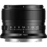 TTArtisan AF 40mm f/2 L-mount black
