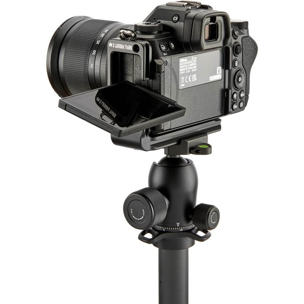 3 Legged Thing ZADIE QD 107mm Arca QD L-Brackets Dark/Matt Black for Nikon Z6 III