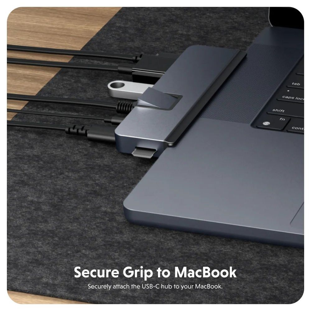 Hyper USB-C HyperDrive Duo Pro 7-in-2 hub - blue