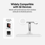 Hyper HyperJuice Qi2 4-in-1 magnetic charging stand