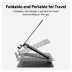 Hyper HyperSpace ergonomic adjustable laptop stand