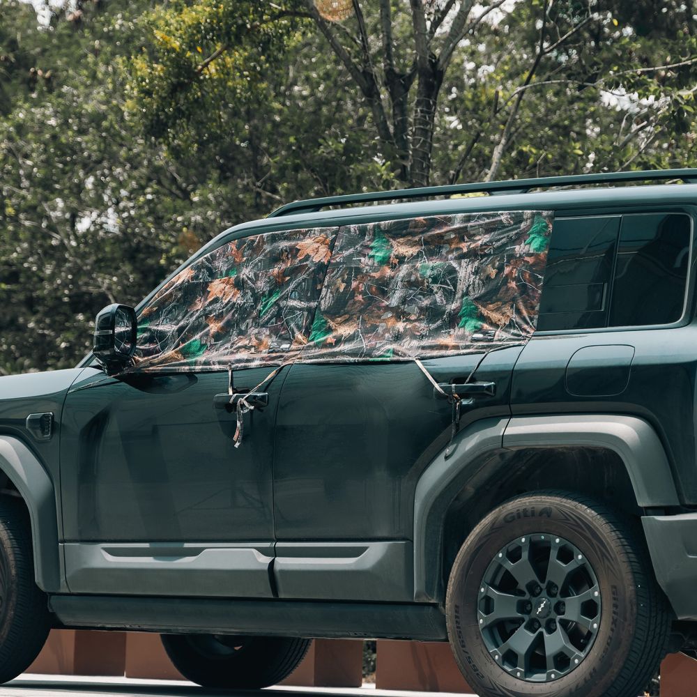 SmallRig 5499 Left-Side Vehicle Shooting Curtain Set (Front & Rear)