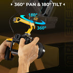 SmallRig 5520 Adjustable Monitor Support compatible with ARRI 3/8''-16 screws "BumbleBee Edition"