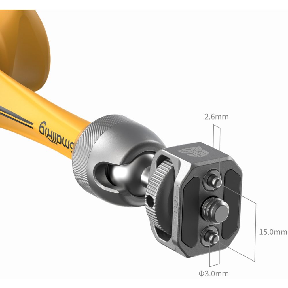 SmallRig 5521 Rosette Arm Support (11") "BumbleBee Edition"