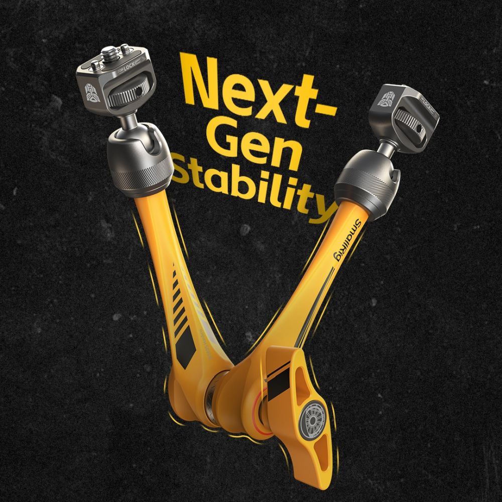SmallRig 5521 Rosette Arm Support (11") "BumbleBee Edition"