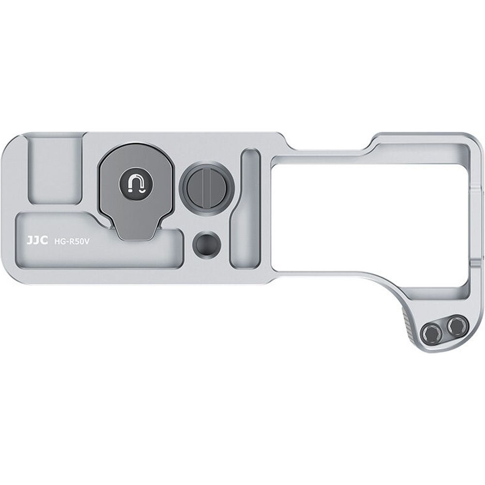 JJC HG-R50V Camera Hand Grip for Canon EOS R50 V, silver
