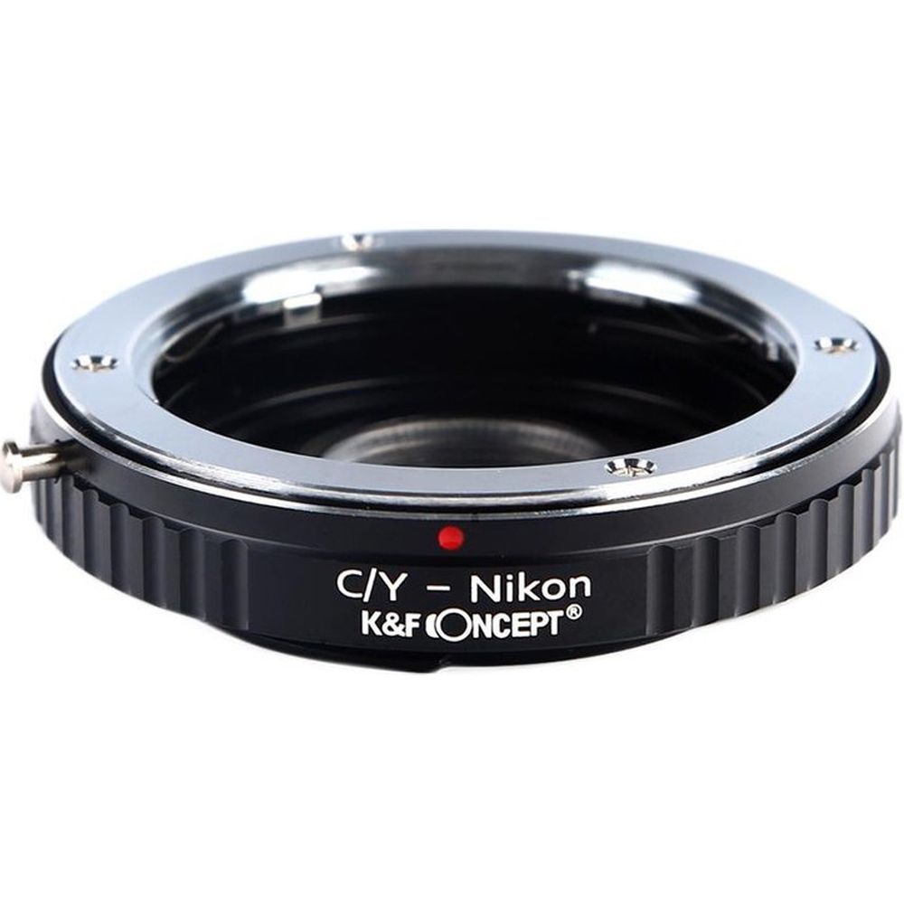 K&F Lens Adapter Contax Yashica - Nikon F (with glass)
