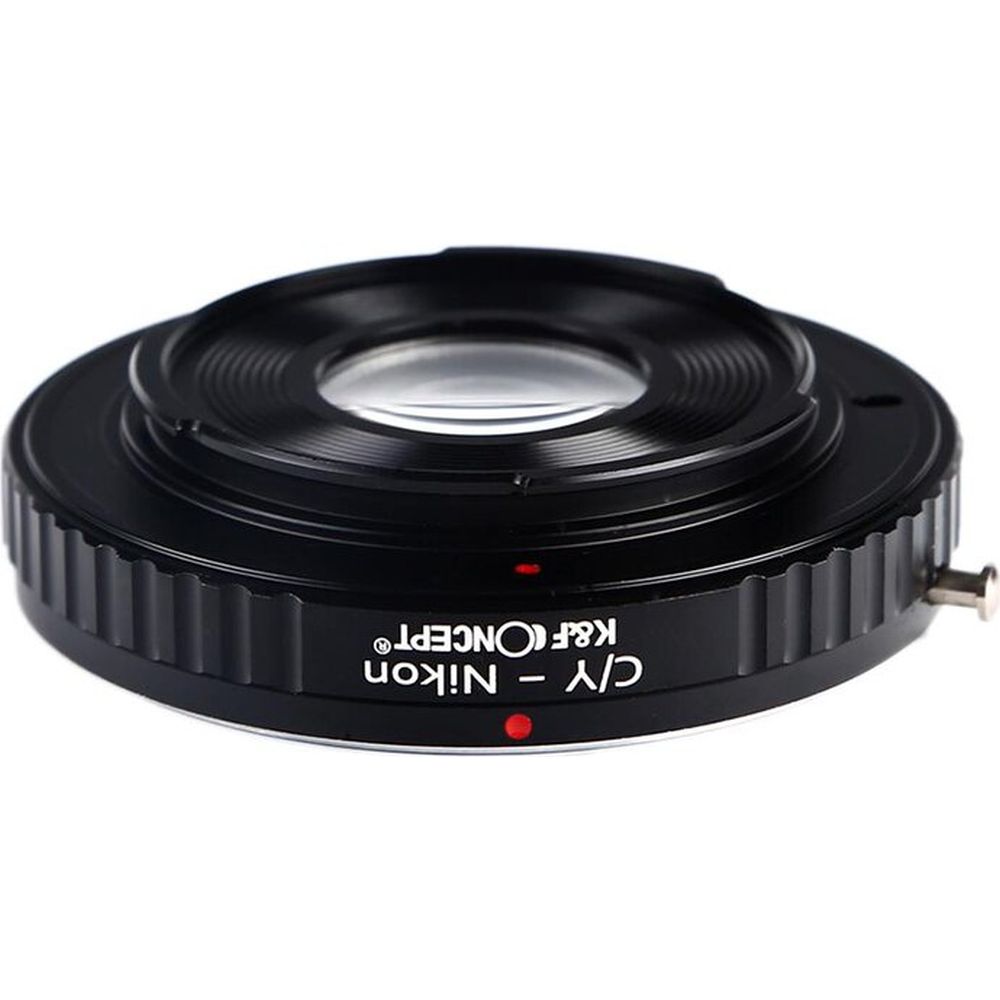 K&F Lens Adapter Contax Yashica - Nikon F (with glass)