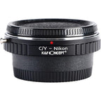 K&F Lens Adapter Contax Yashica - Nikon F (with glass)