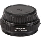 K&F Lens Adapter Nikon F - Pentax K (with glass)