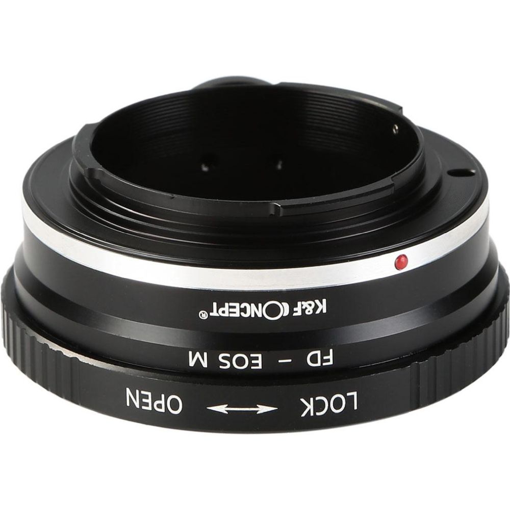 K&F Lens Adapter Canon FD - Canon EF-M (1/4" tripod-mount)