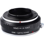 K&F Lens Adapter Sony Alpha A en Minolta AF - Micro 4/3