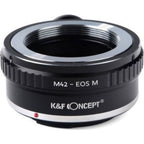 K&F Lens Adapter M42 - Canon EF-M (with 1/4" statief-mount)