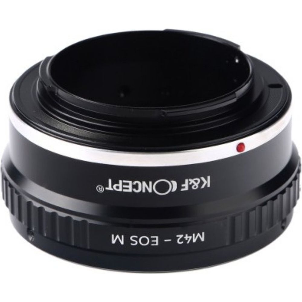 K&F Lens Adapter M42 - Canon EF-M (with 1/4" statief-mount)