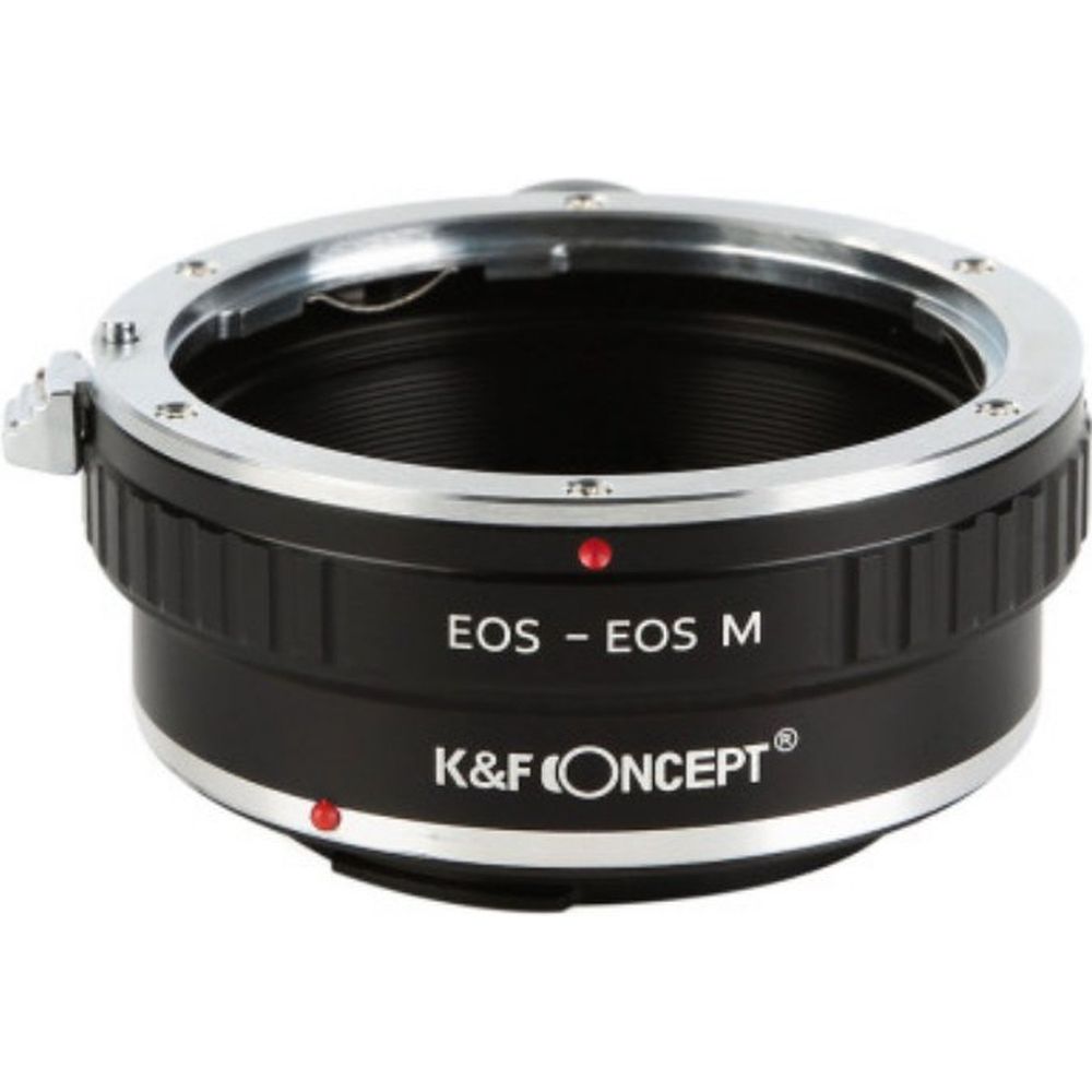 K&F Lens Adapter Canon EF/EF-S - EF-M with 1/4" tripod-mount