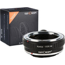 K&F Lens Adapter Konica AR - Canon EF-M (1/4" tripod-mount)