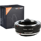 K&F Lens Adapter Konica AR - Canon EF-M (1/4" tripod-mount)