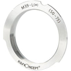 K&F Lens Adapter M39 (50-75mm) - Leica M