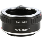 K&F Lens Adapter Olympus OM - Sony E-Mount (statief-mount)