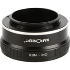 K&F Lens Adapter Olympus OM - Sony E-Mount (statief-mount)