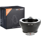 K&F Lens Adapter Olympus OM - Pentax Q (with statief-mount)