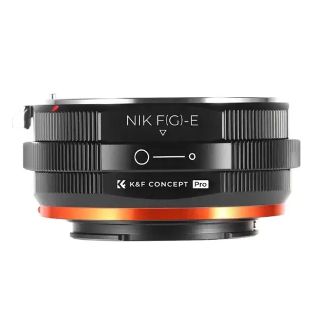 K&F Lens Adapter Nikon F (G-type) - Sony E-Mount (PRO)