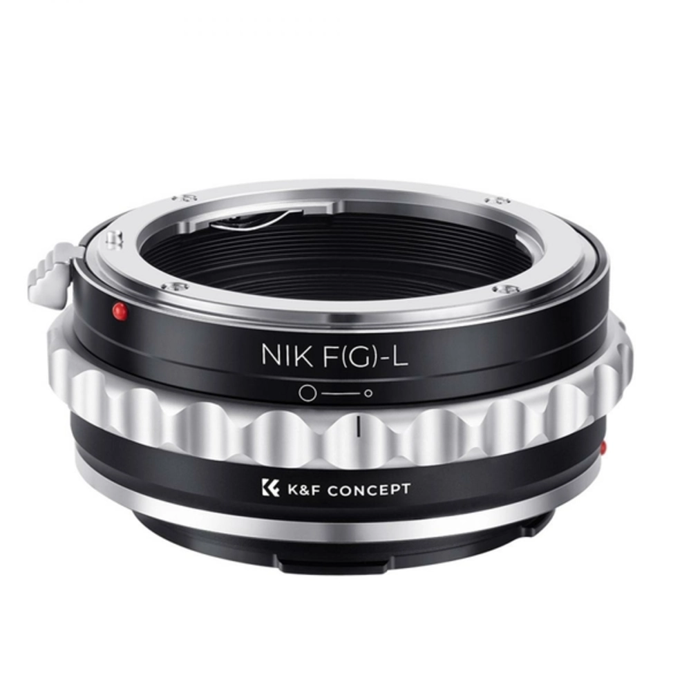 K&F Lens Adapter Nikon F (G-type) - Leica L