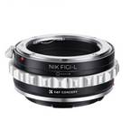 K&F Lens Adapter Nikon F (G-type) - Leica L