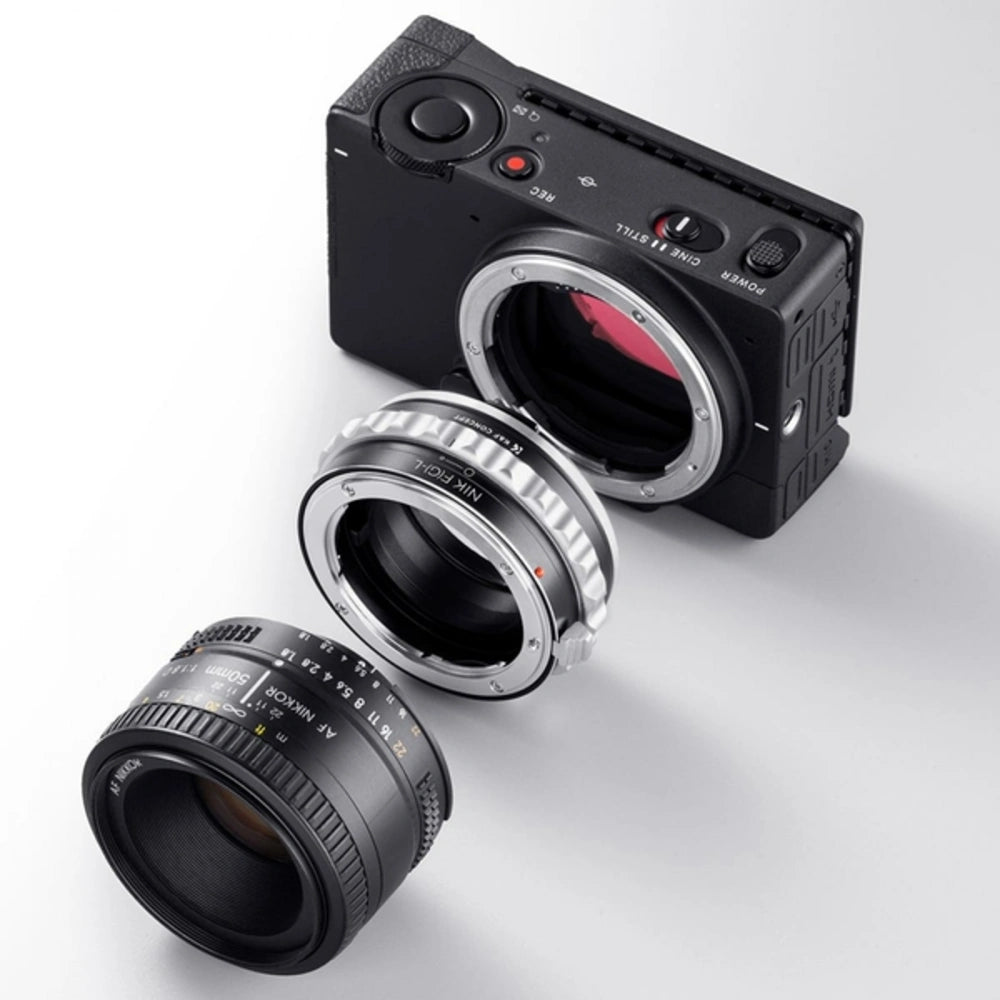 K&F Lens Adapter Nikon F (G-type) - Leica L