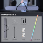 Neewer TL120C 42W RGB LED tube light
