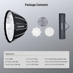 Neewer SF85Q 85 cm parabolic softbox