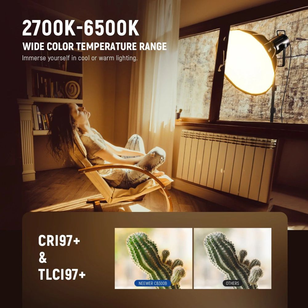 Neewer CB300B 320W Bi-Color LED light