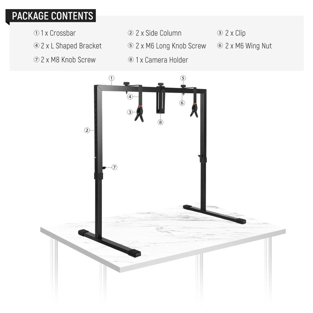 Neewer ST100 overhead camera mount rig