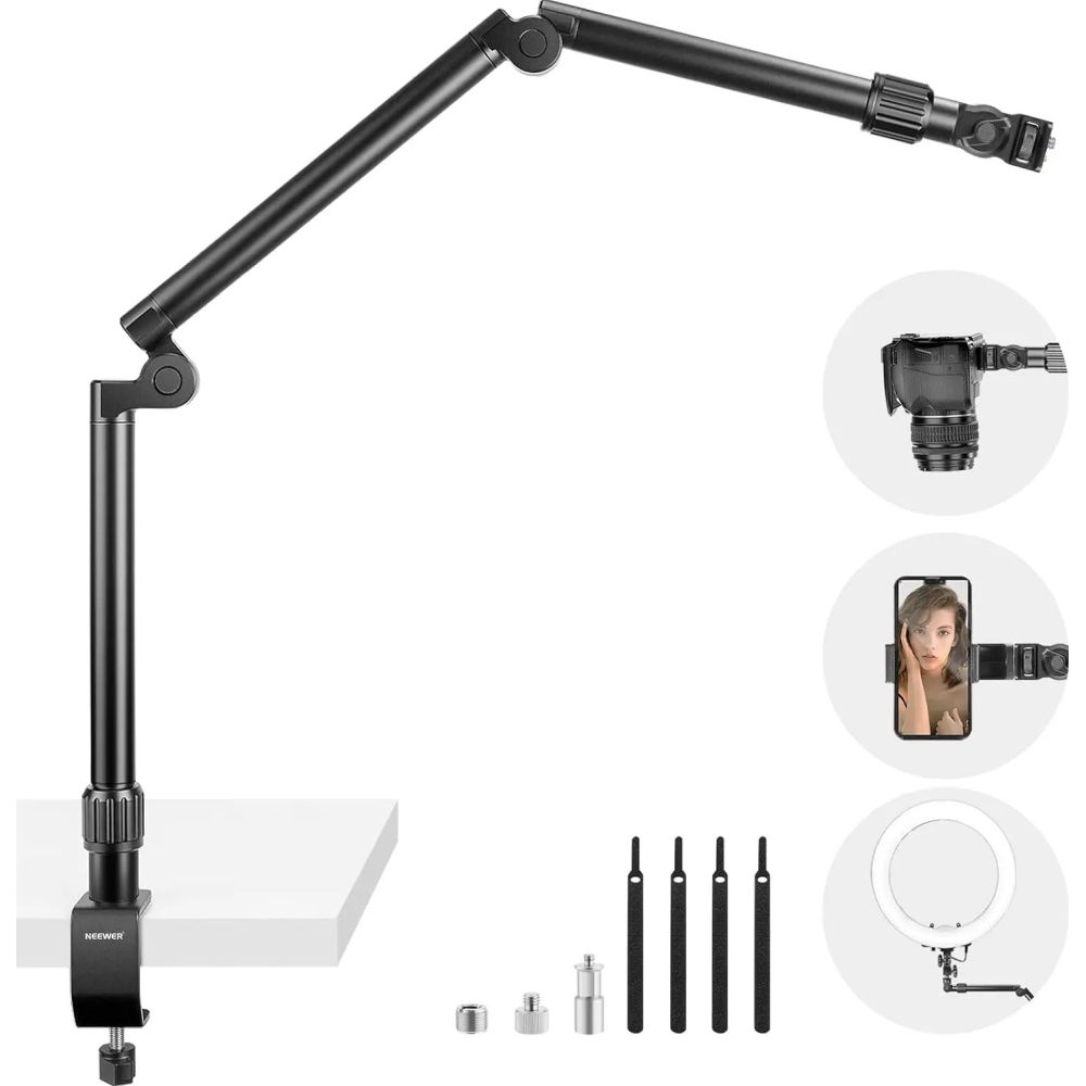 Neewer ST3 flexible overhead camera mount desk stand