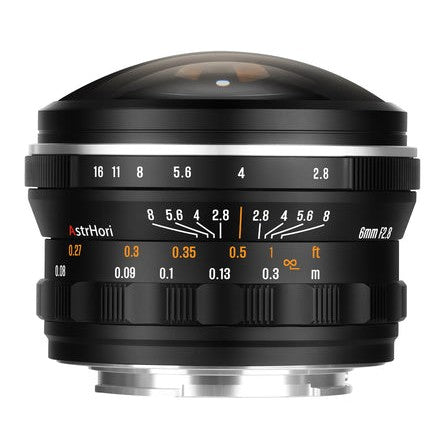 AstrHori 6mm f/2.8 Full-Frame Circular Fisheye lens - L mount