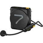 7Ryms Presentation Speaker with Wireless Headset - black