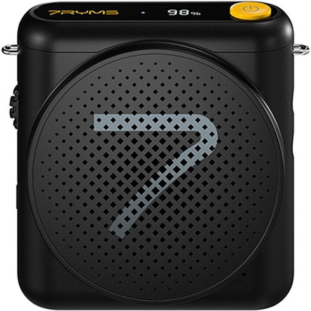 7Ryms Presentation Speaker with Wireless Headset - black