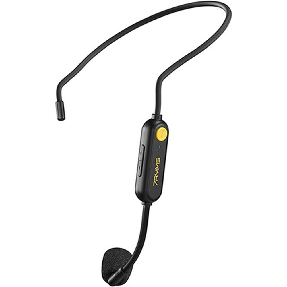 7Ryms Presentation Speaker with Wireless Headset - black