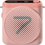 7Ryms Presentation speaker with wireless headset - pink